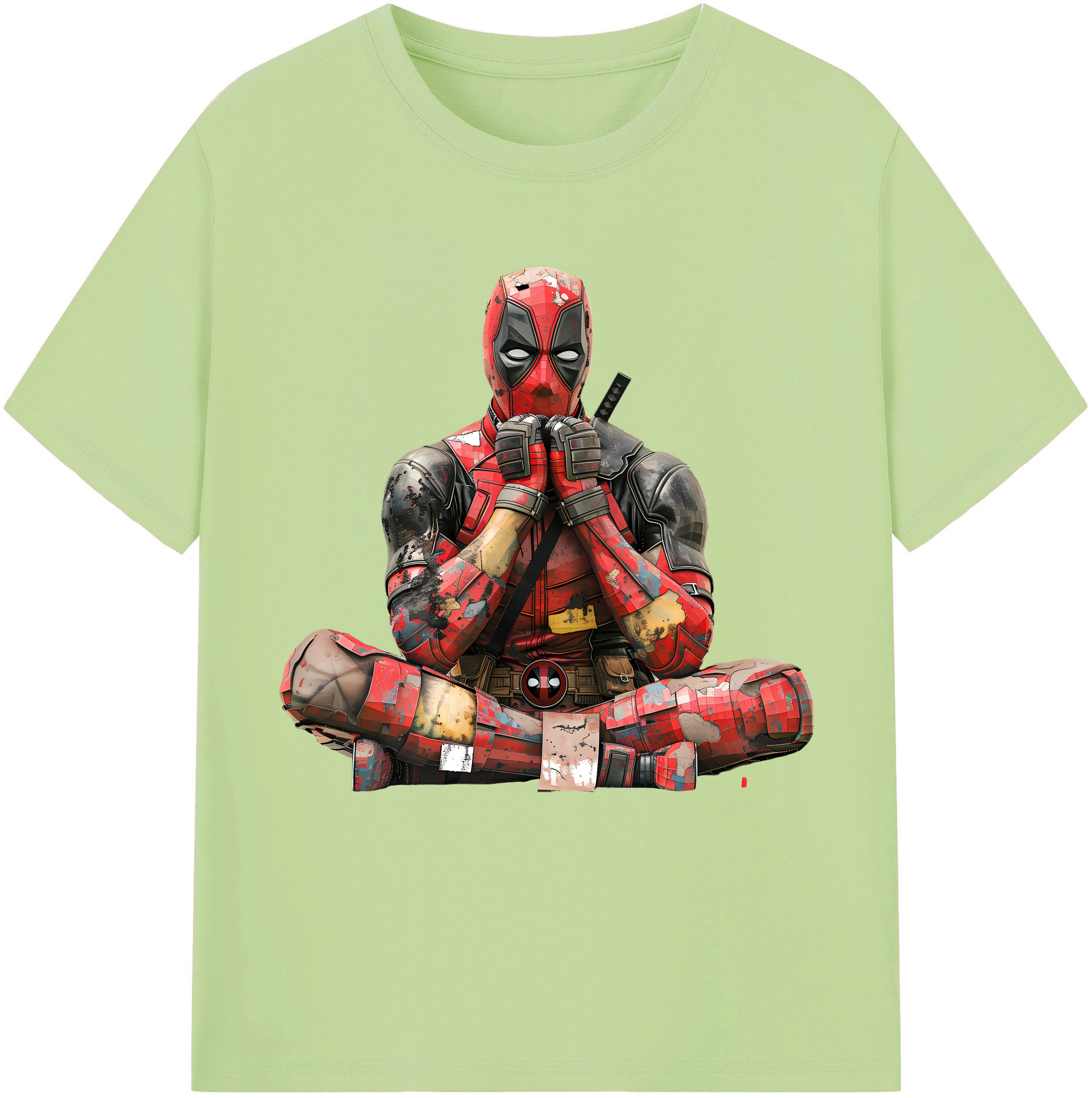 （画像用） Deadpool デッドプール 綿100％半袖Tシャツ（フロントプリント）